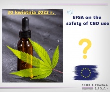 EFSA  on the  safety of CBD use 