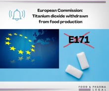 European Commission withdraws titanium dioxide from food production