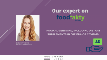 Our expert on Food Facts: FOOD ADVERTISING, INCLUDING DIETARY SUPPLEMENTS IN THE ERA OF COVID-19 