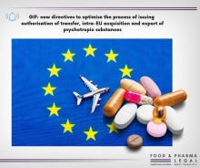 GIF: new directives to optimise the process of issuing  authorisation of transfer, intra-EU acquisition and export of psychotropic substances