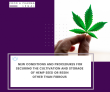 New provisions on the cultivation of hemp other than fibre