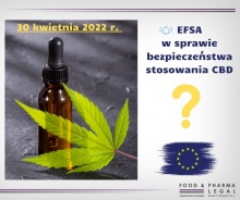 EFSA w sprawie bezpieczeństwa stosowania CBD