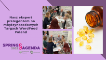 Nasz ekspert r.pr. Magdalena Wawrzyniak prelegentem na Międzynarodowych Targach WordFood Poland 2022